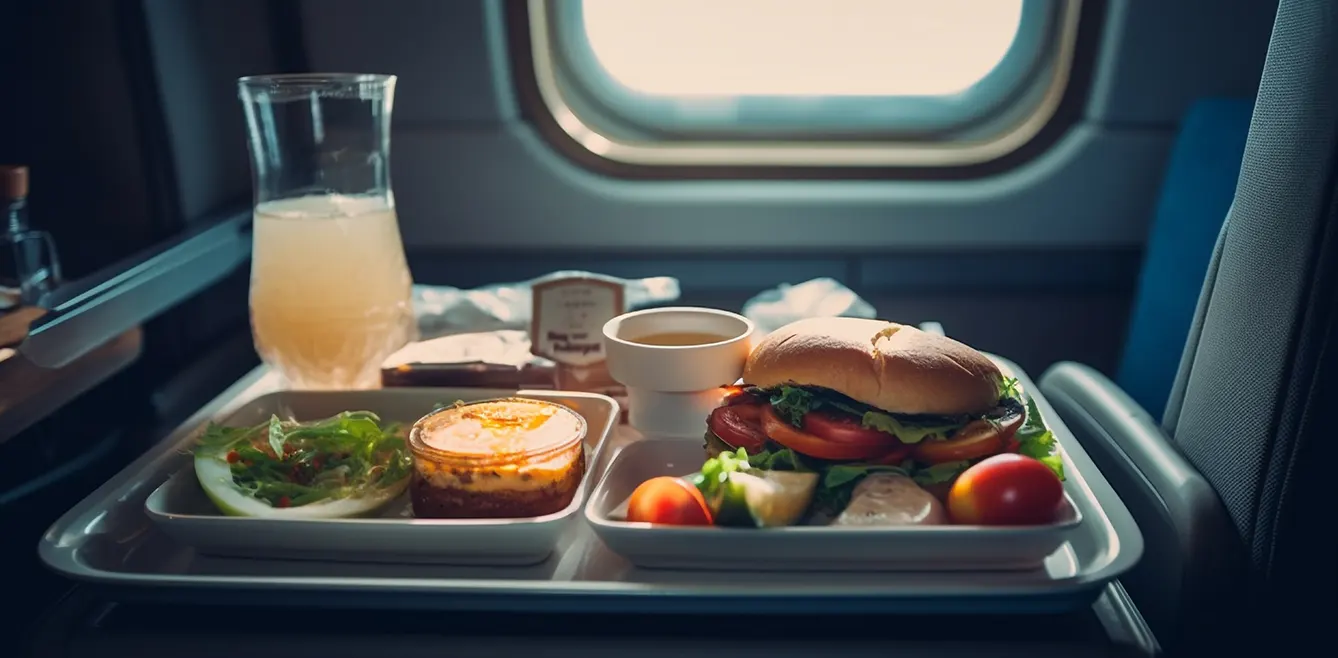 What food and drinks does Spirit offer on the Flight?